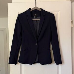 H&M Women's Navy Blazer